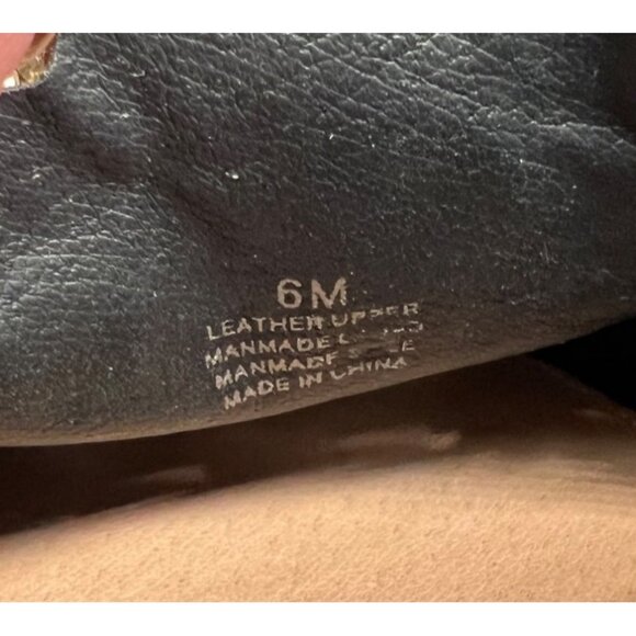 Gianni Bini Black Leather Studded Slip-On Mules Size 6M - Picture 4 of 6